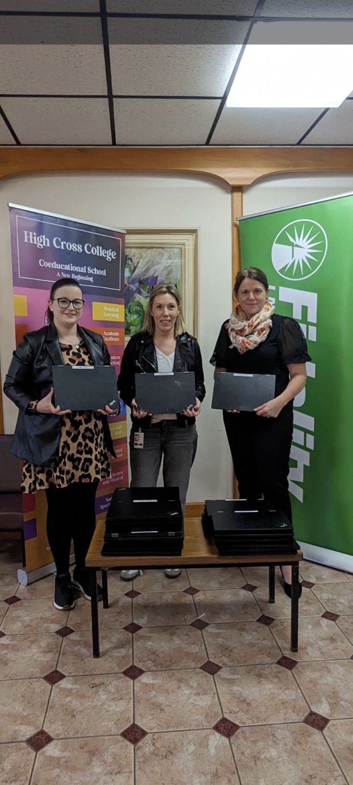 HPE Galway partnership with Salerno Secondary School Salthill for Transition Year cybersecurity education